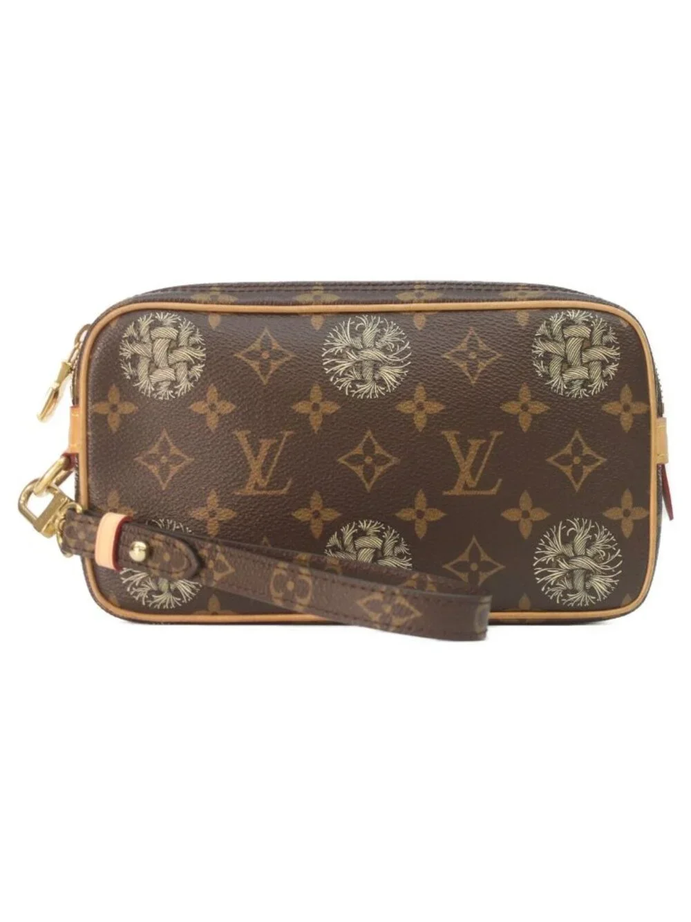 Louis Vuitton Christopher Nemes Monogram Pochette Volca Pouch